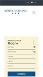 Mobile Screenshot of hotelcorone.it